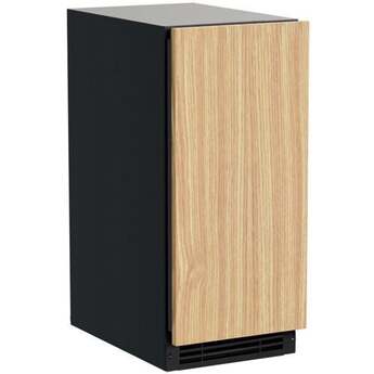 U-Line Craft Clear Ice Machine 15 Inch Pump Reversible Hinge Solid 115v BrightShield: Panel Ready